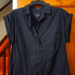 Black J. crew shirt dress 👗